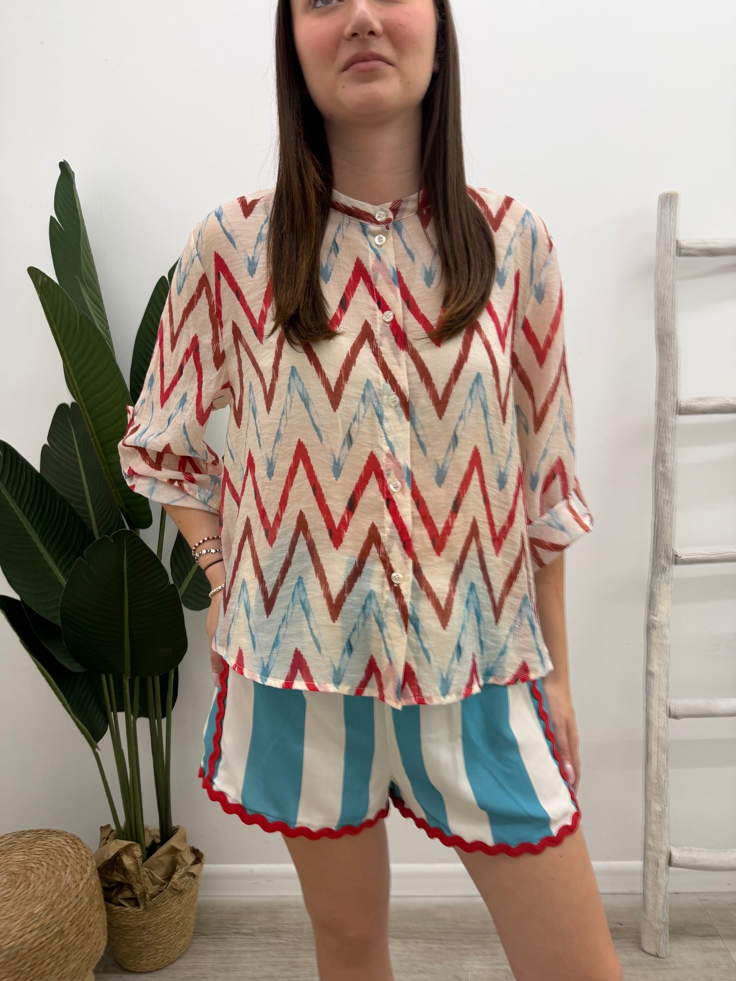 Haveone - Camicia Zig-Zag