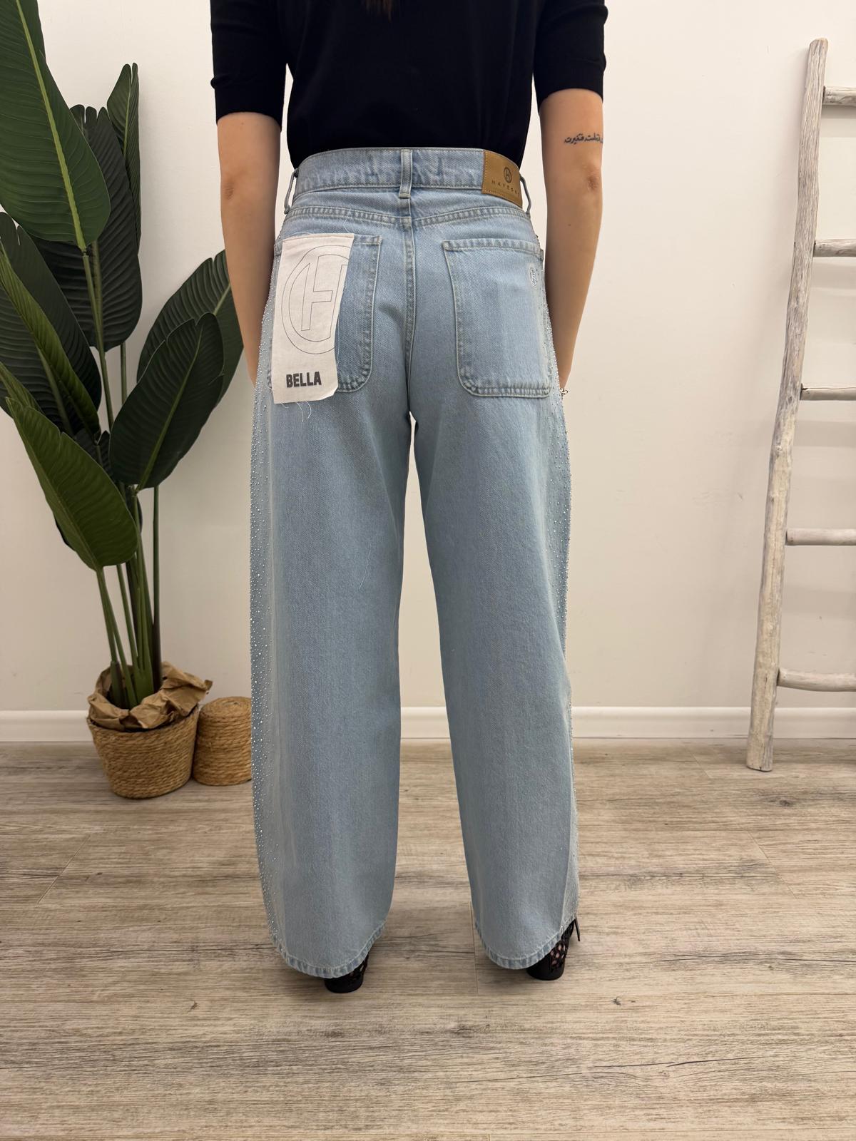 Haveone - Jeans Bella Strass