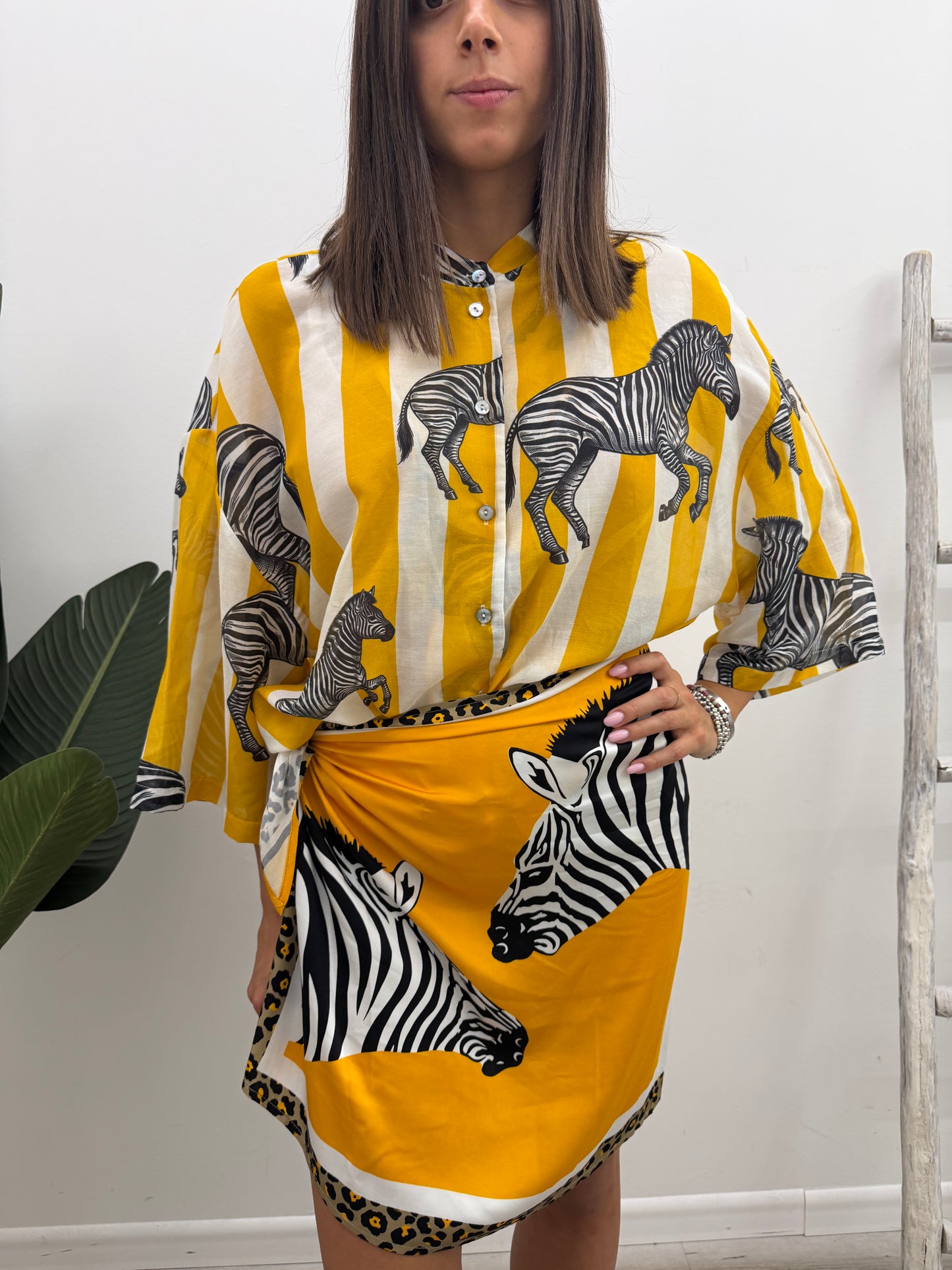 Tensione In - Camicia Riga Zebre