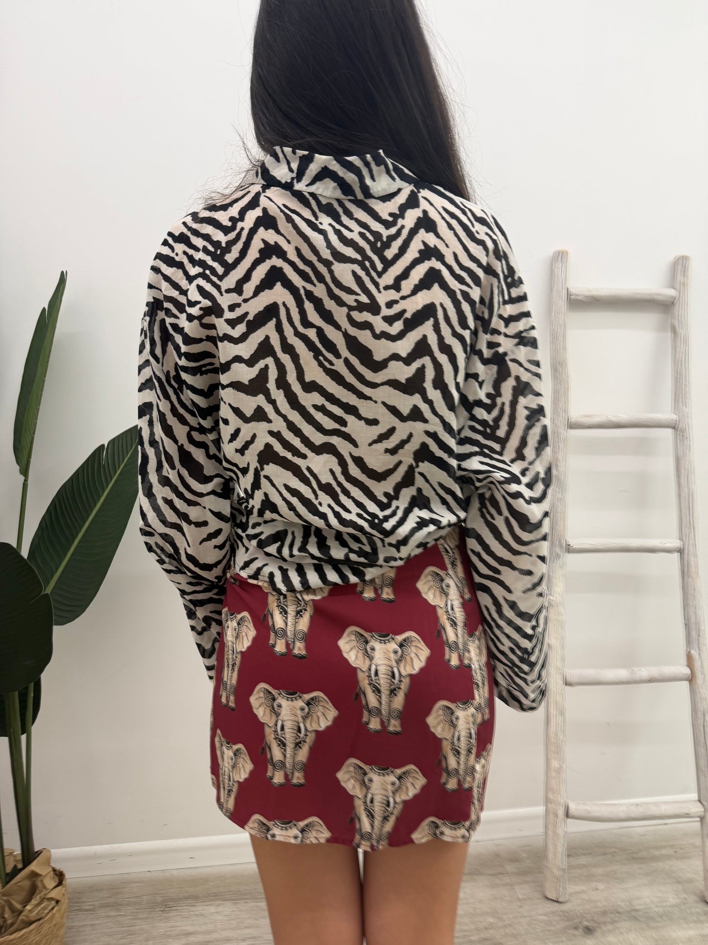 Tensione In - Camicia Zebrata