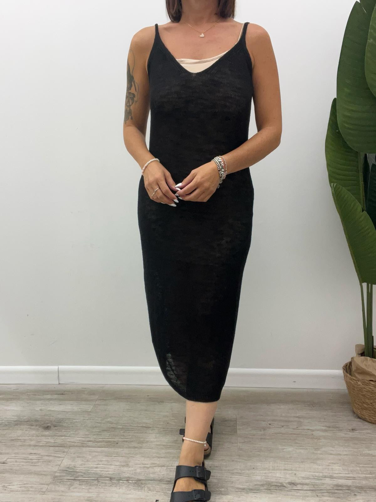Vicolo - Abito Maglia Midi