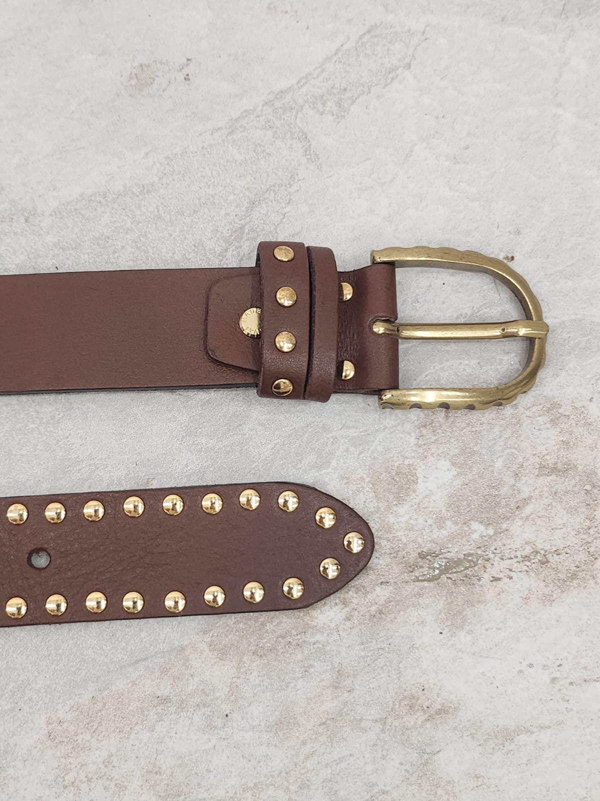 Vicolo - Cintura Borchie Cuoio