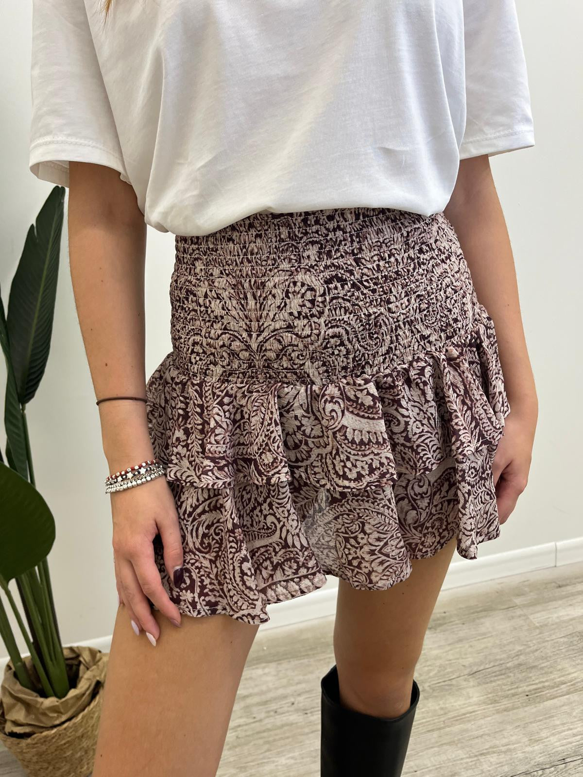 Vicolo - Skort Damascata