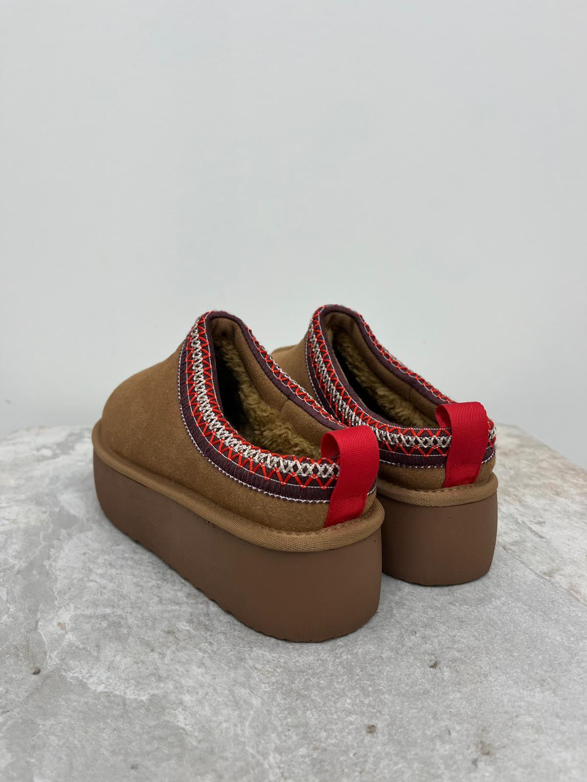 Ovyé - Sabot Mini Platform Cammello