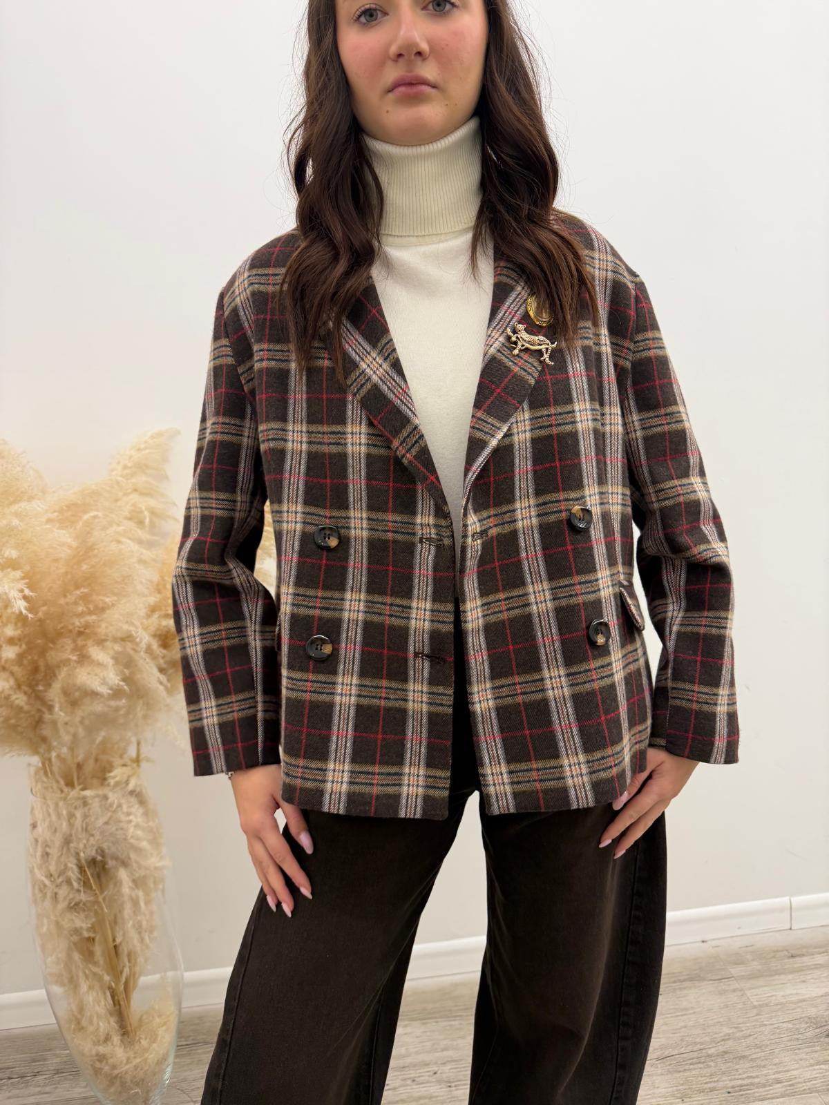 Haveone - Blazer Check Crop Moro