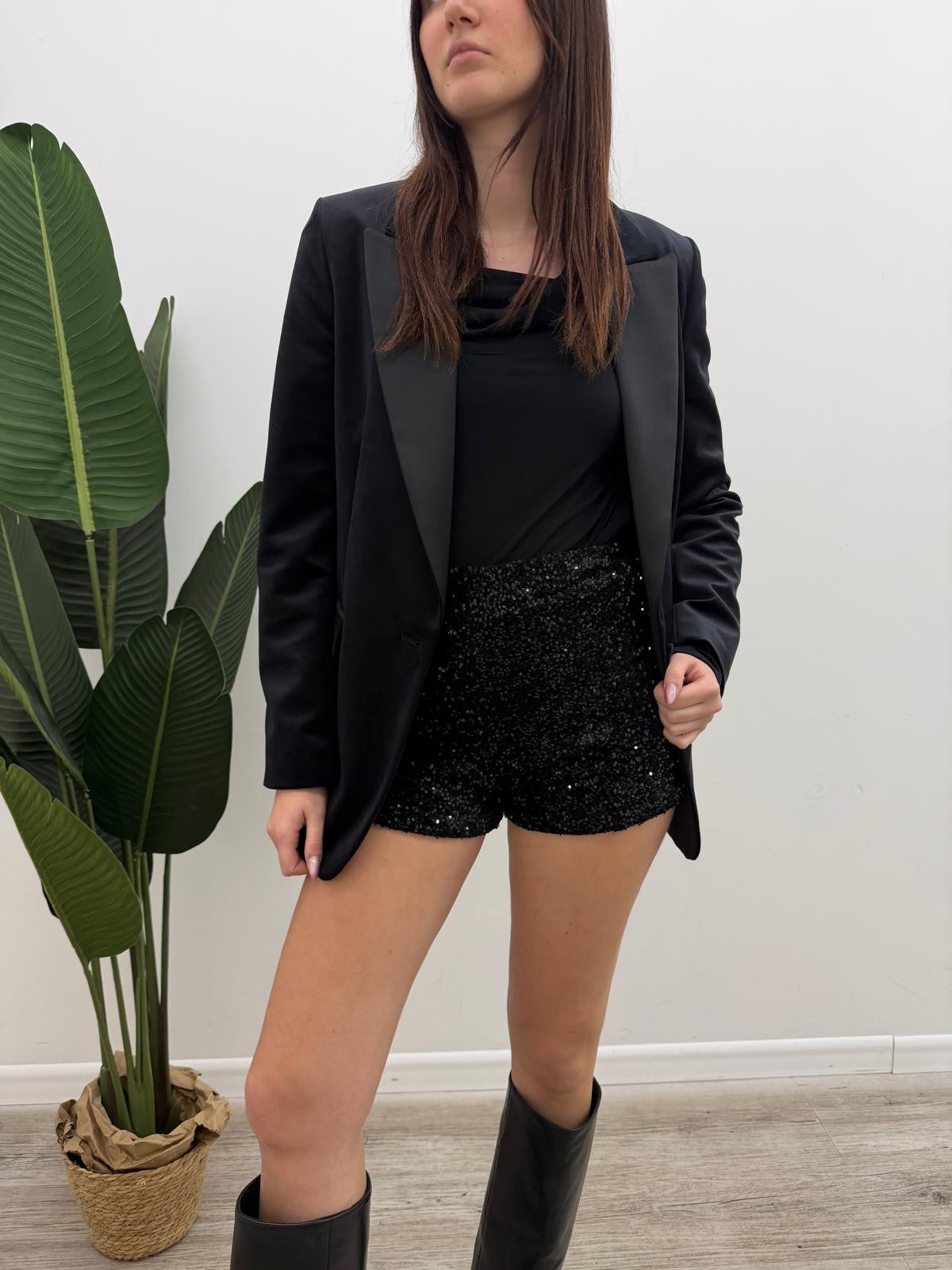 Haveone - Shorts Paillettes