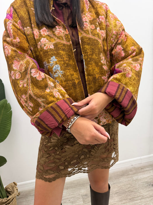 Haveone - Bomber Stampa Pappagallo