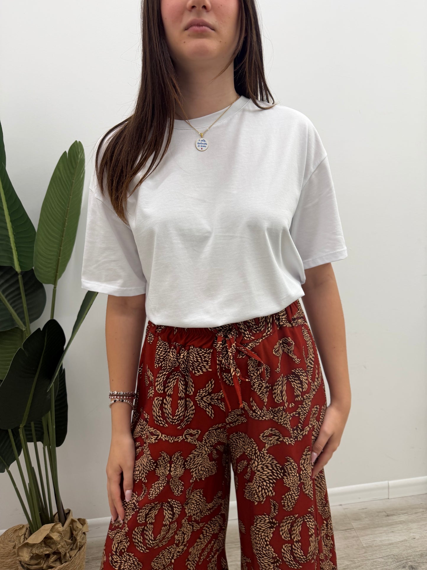 Haveone - Tshirt Collana Mare Bianca