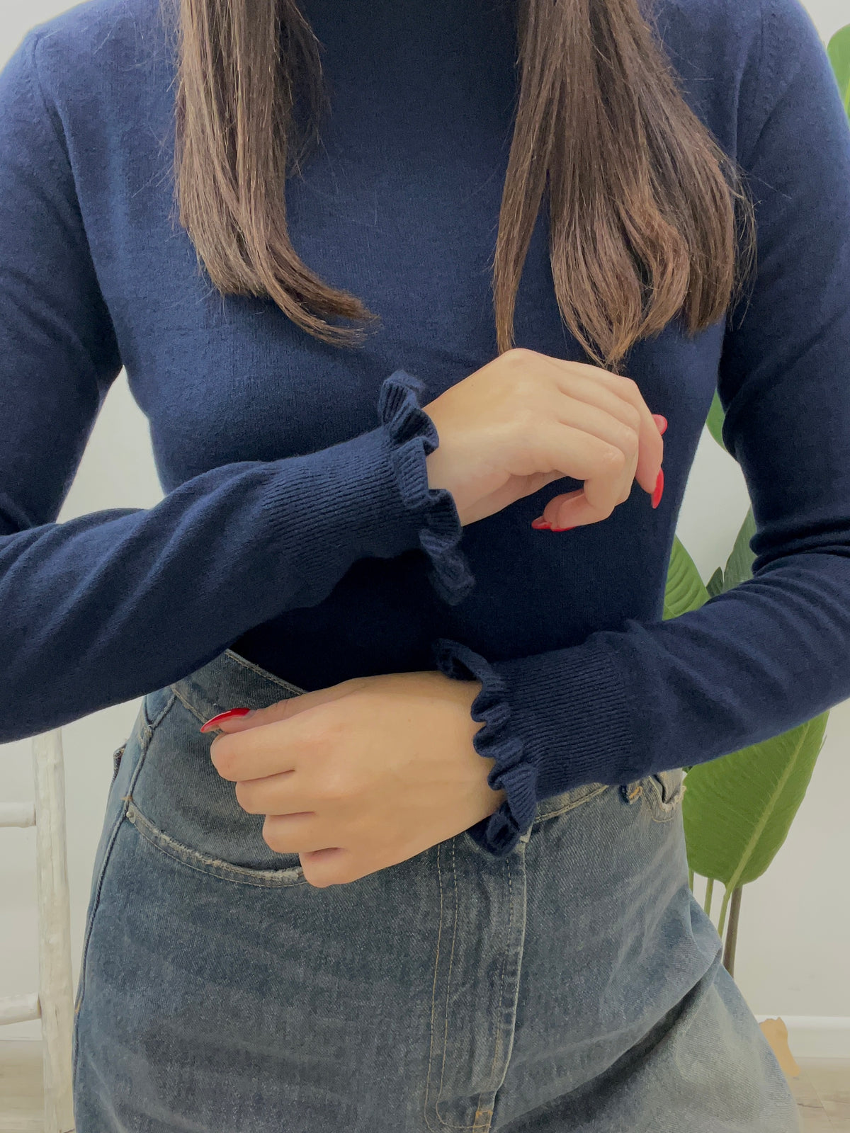 Haveone - Pull Collo Rouches