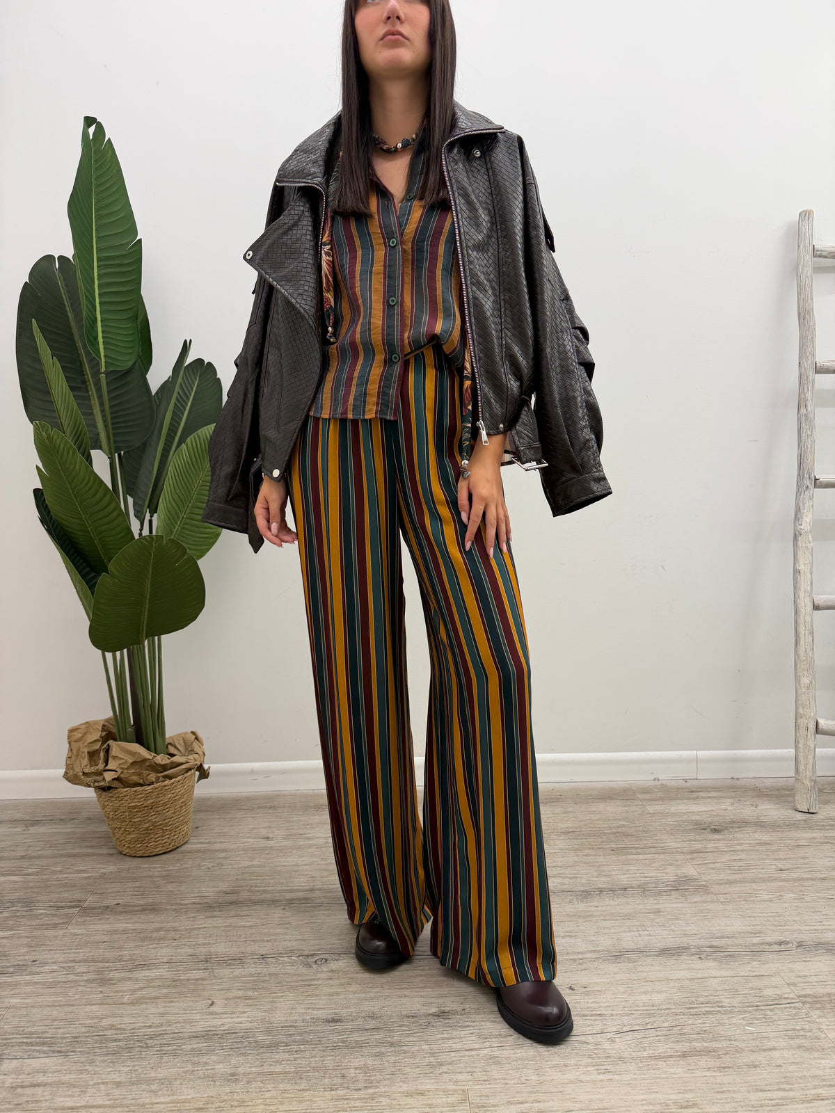 Haveone - Pantalone Riga Bottiglia