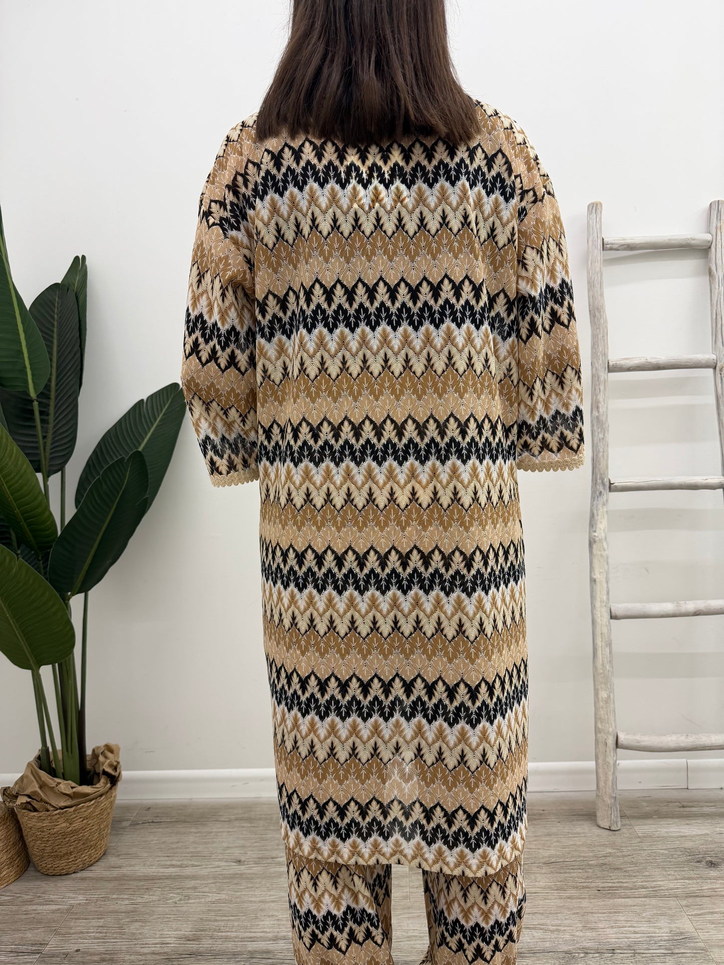 Vicolo - Cardigan Motivi Zig-Zag