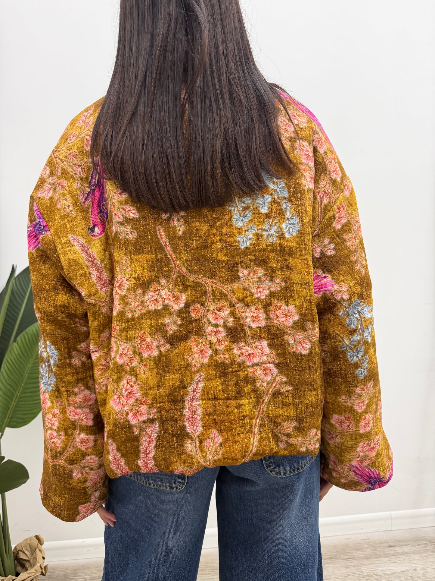 Haveone - Bomber Stampa Pappagallo