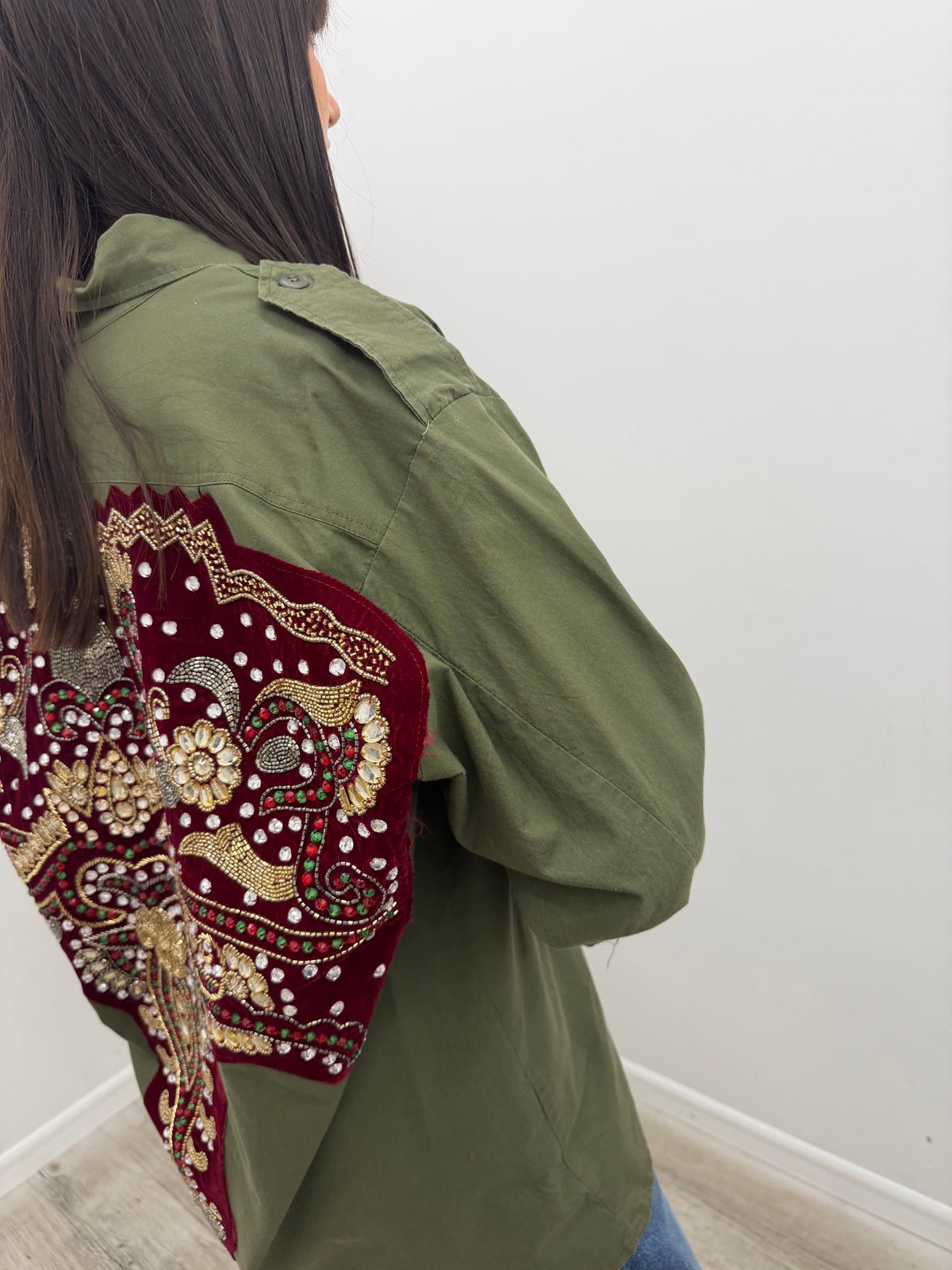 Susy Mix - Camicia Military Jewel