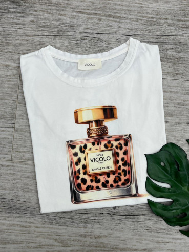 Vicolo - Tshirt Parfum Animalier