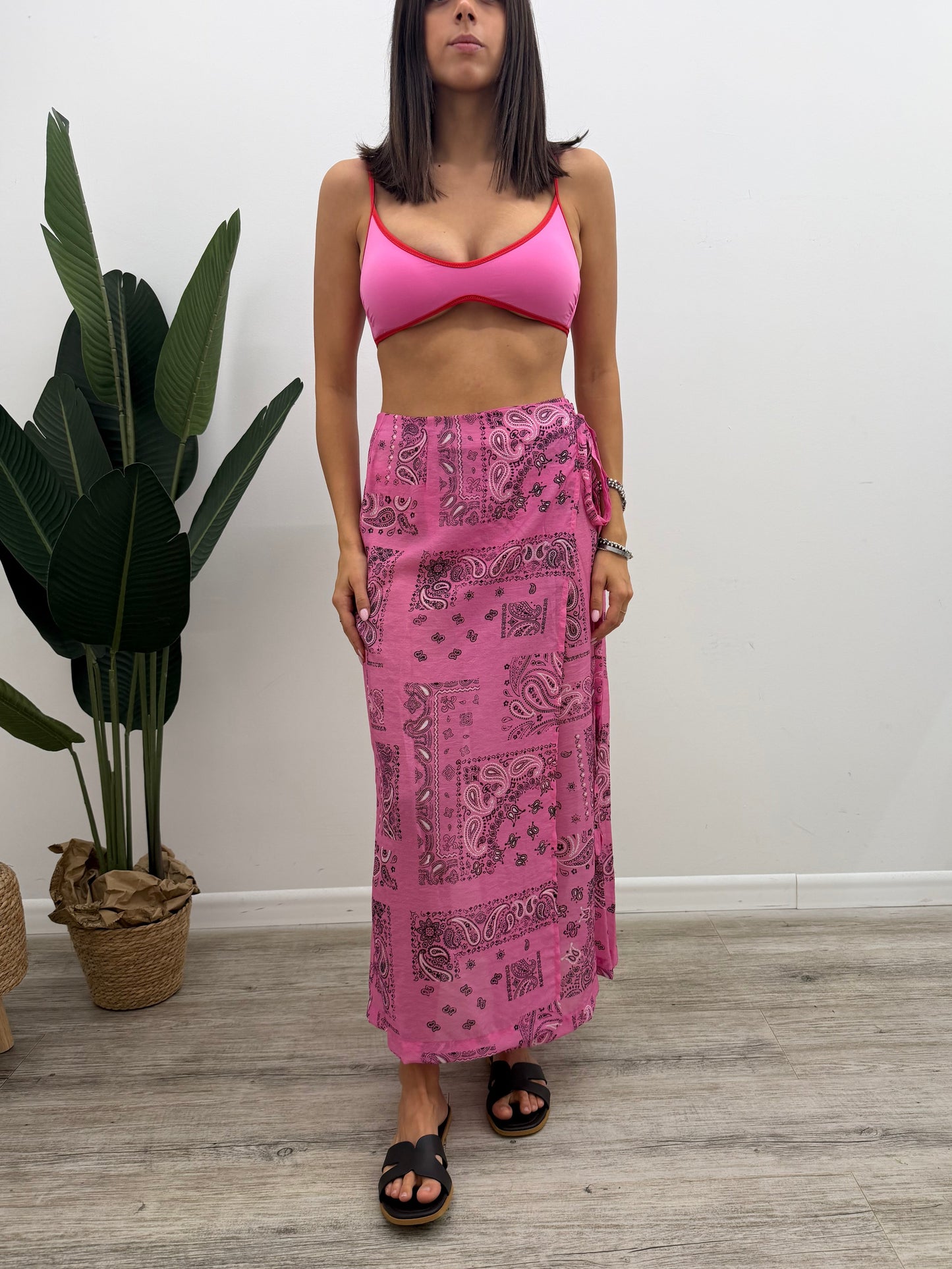 Vicolo - Set Bandana Pink