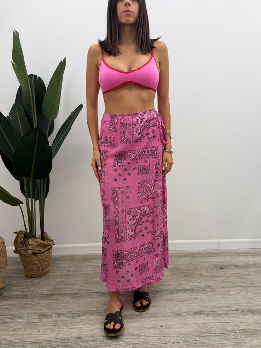 Vicolo - Set Bandana Pink