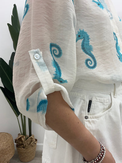 Haveone - Camicia Seahorse