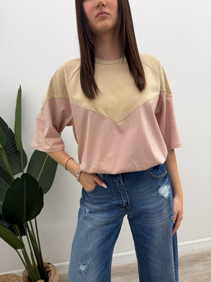 Tensione In - Tshirt Bicolor