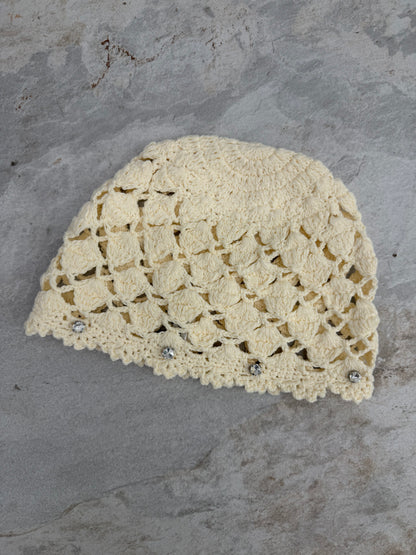 Vicolo - Cuffia Crochet Cabochon