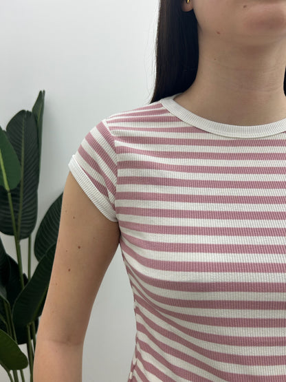 Tensione In - Tshirt Costina Rigata