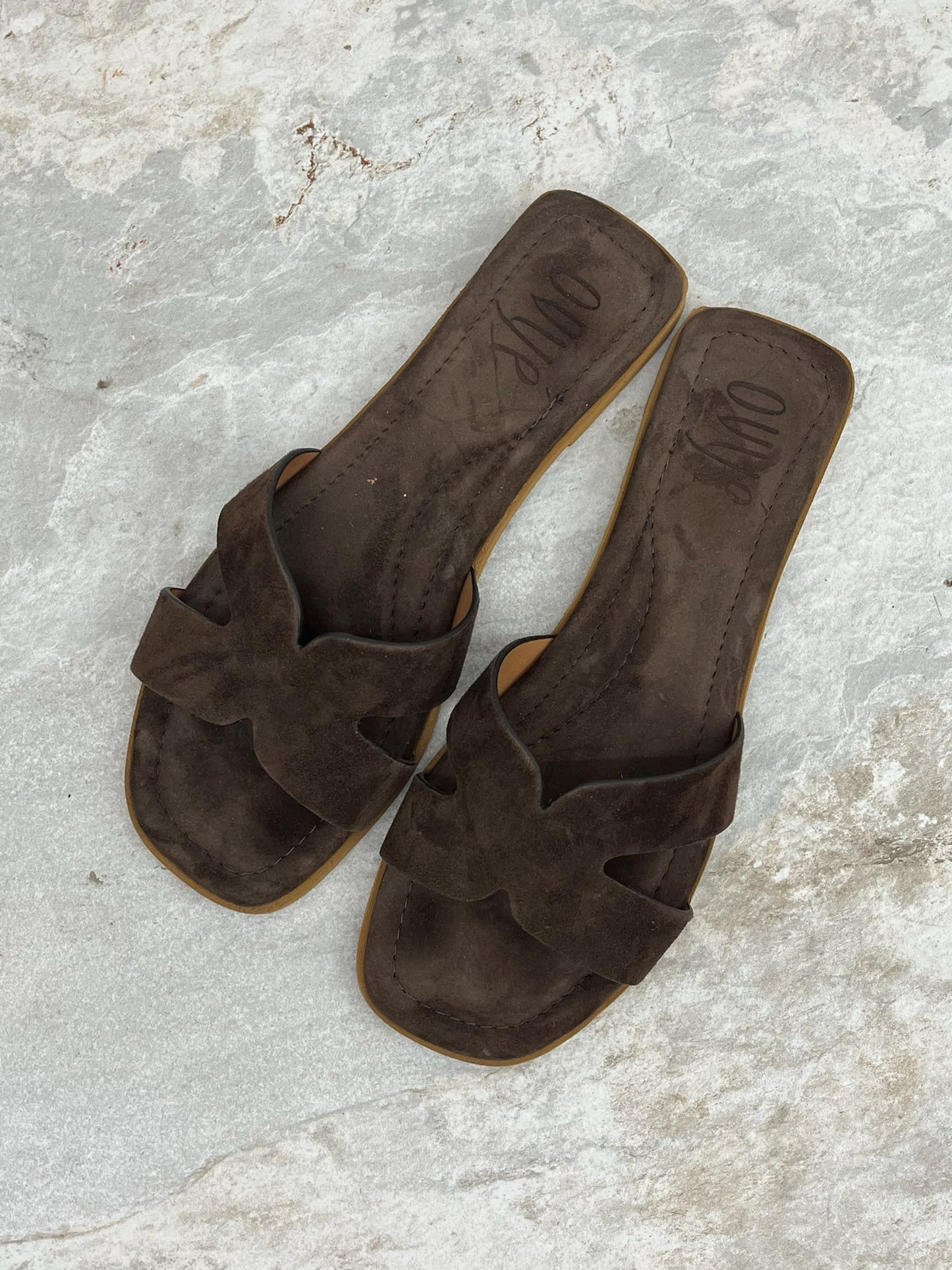 Ovyé - Ciabatta Flat Camoscio