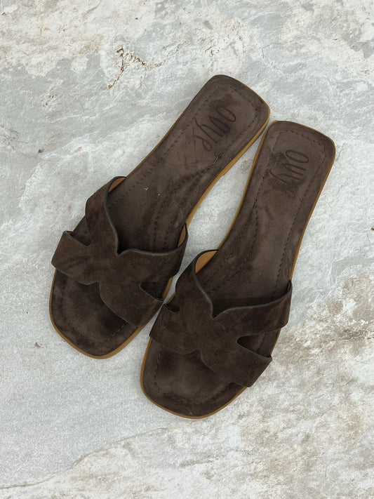 Ovyé - Ciabatta Flat Camoscio