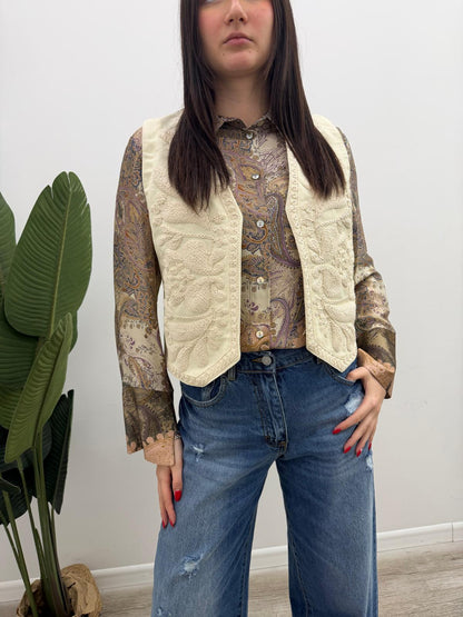 Susy Mix - Gilet Ricamo