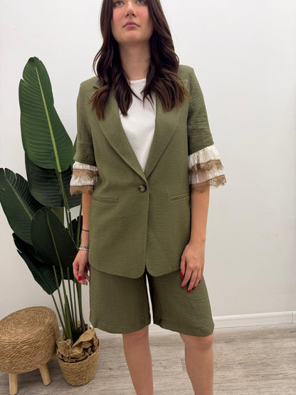 Haveone - Blazer Manica Corta