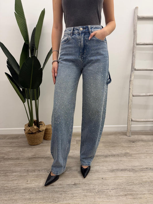 Susy Mix - Jeans Worker Strass