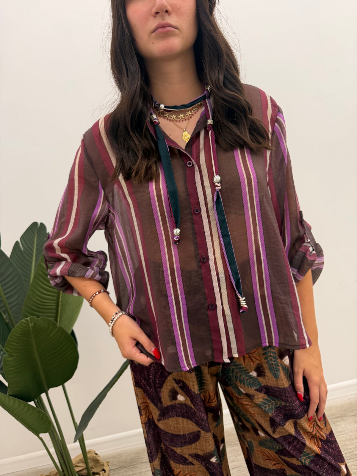 Haveone - Camicia Collana Riga