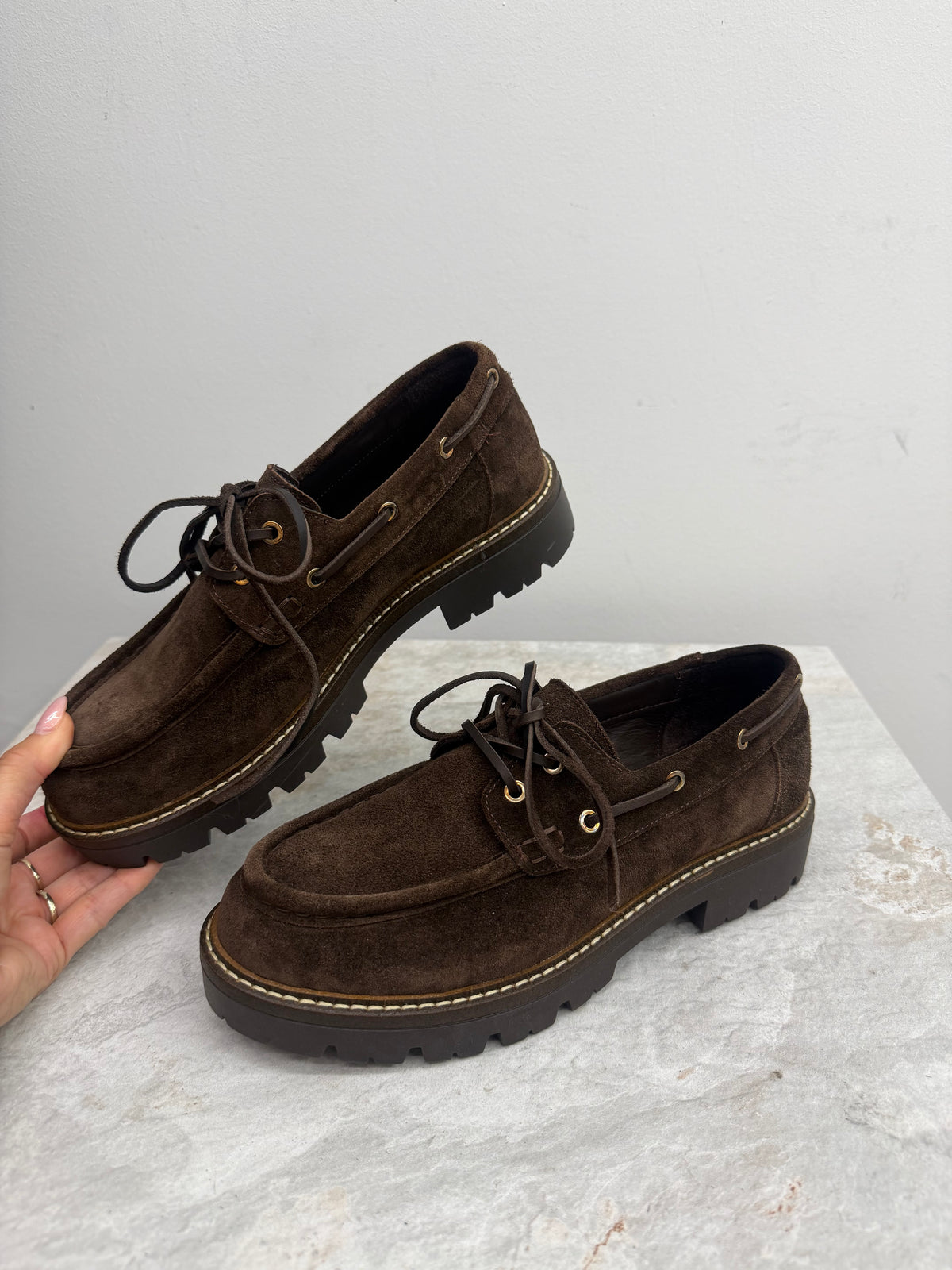 Ovyé - Mocassino Camoscio
