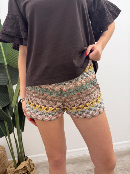 Vicolo - Shorts Crochet Conchiglie