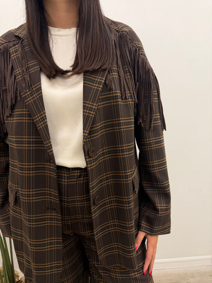 Haveone - Blazer Check Frange