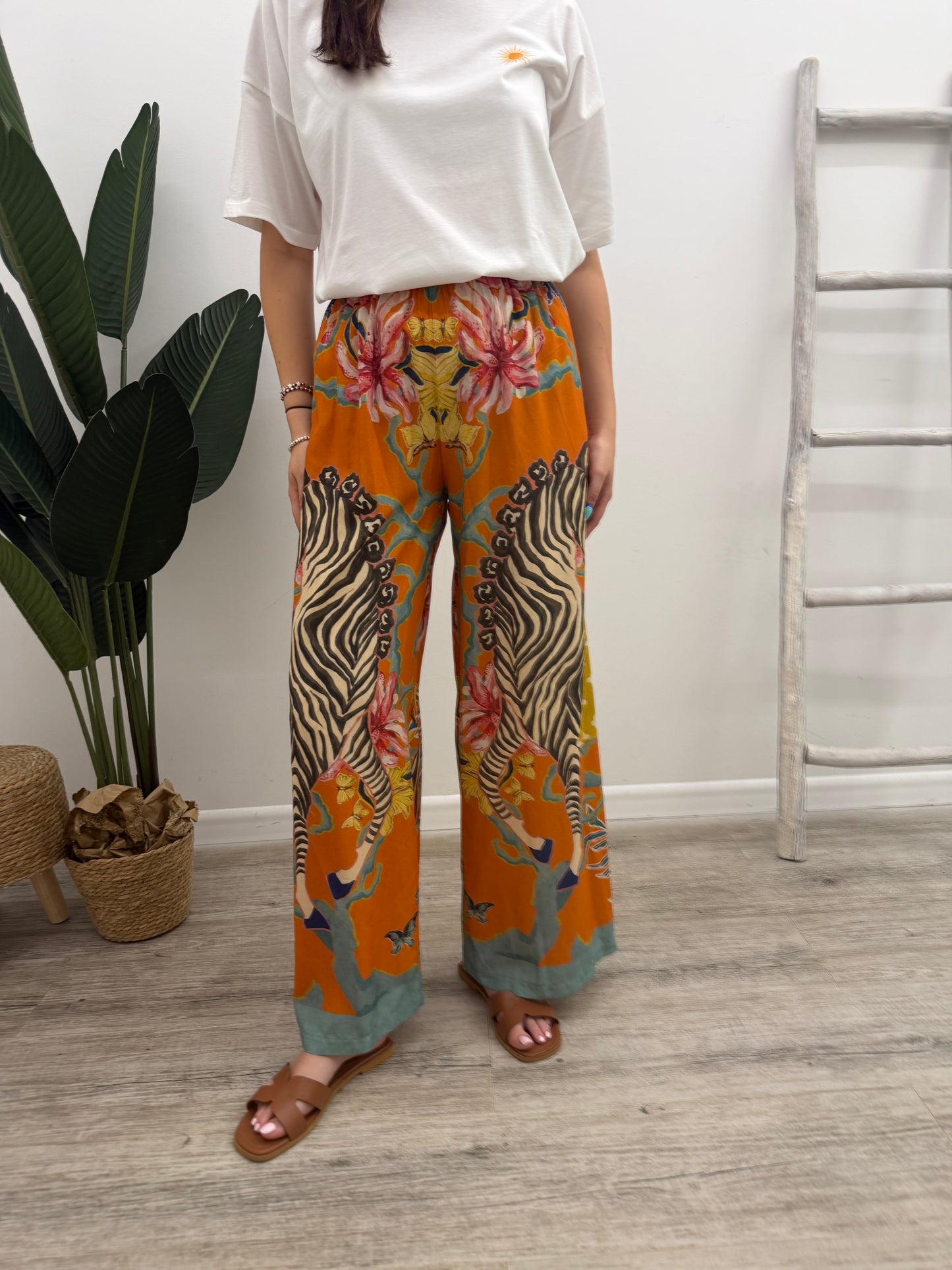 Haveone - Pantalone Eden Zebra
