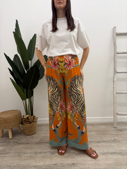 Haveone - Pantalone Eden Zebra