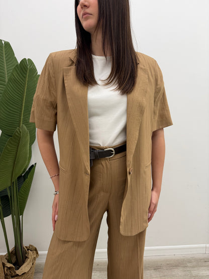 Haveone - Blazer Crinkle Manica Corta