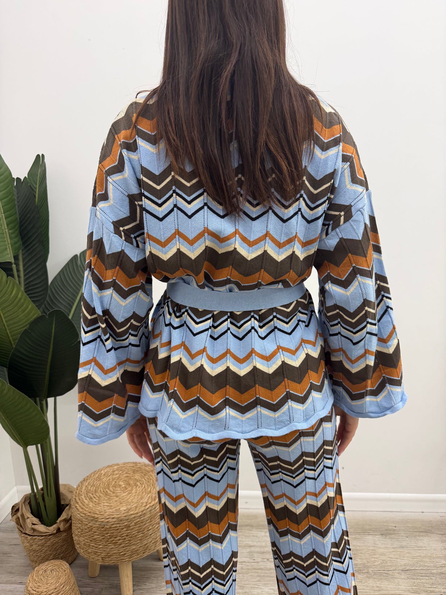 Vicolo - Cardigan Chevron