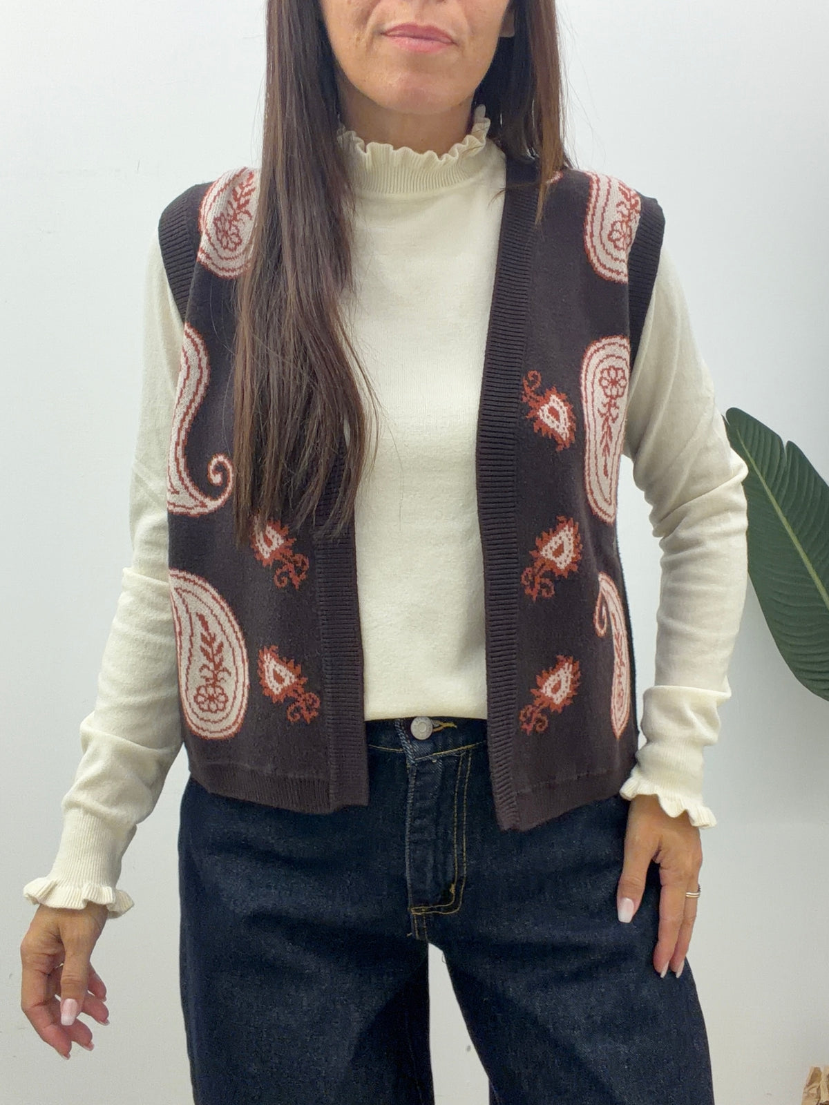 Vicolo - Gilet Paisley