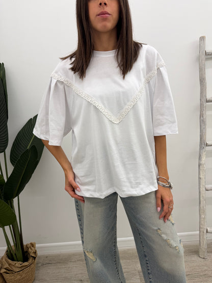 Tensione In - Tshirt Passamaneria Ricamata