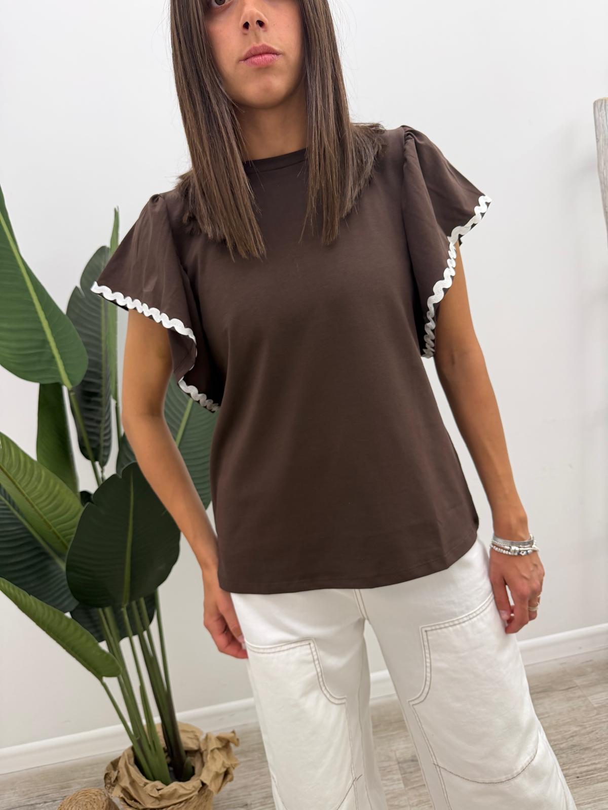 Susy Mix - Tshirt Volant Onde