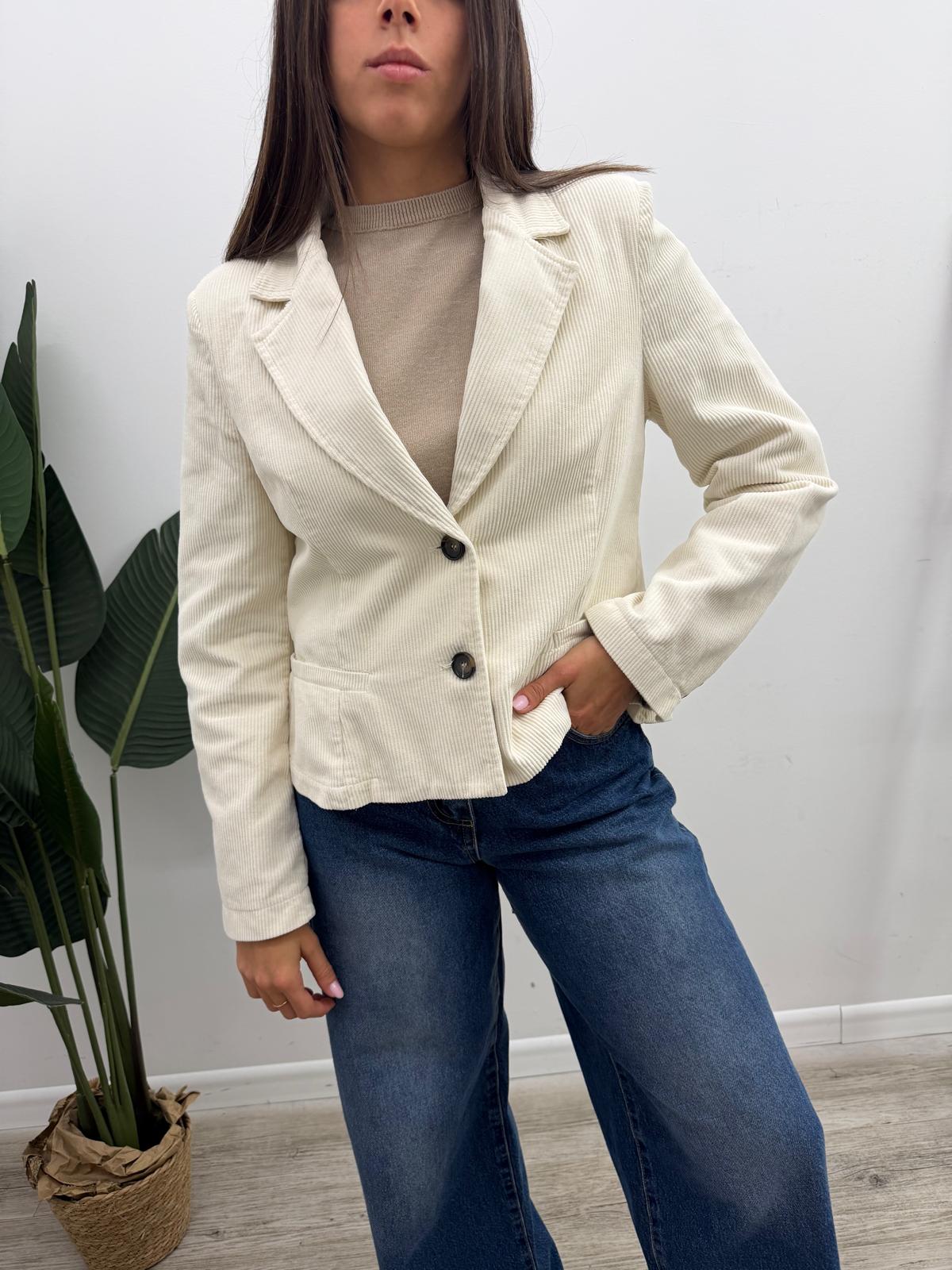 Tensione In - Blazer Cropped Velluto
