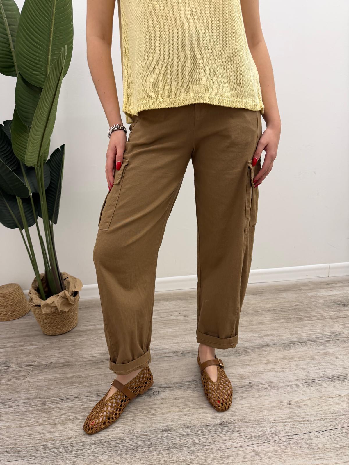 Susy Mix - Pantalone Cargo Cintura