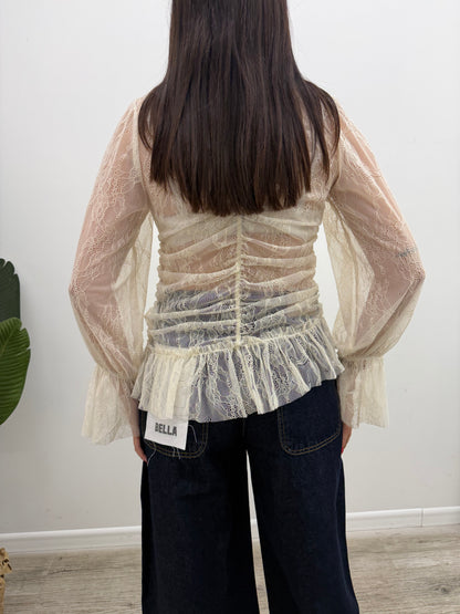 Susy Mix - Blusa Pizzo Lupetto