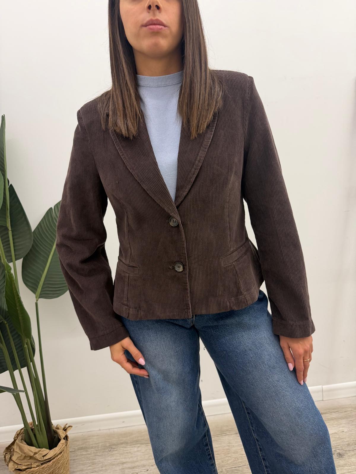 Tensione In - Blazer Cropped Velluto