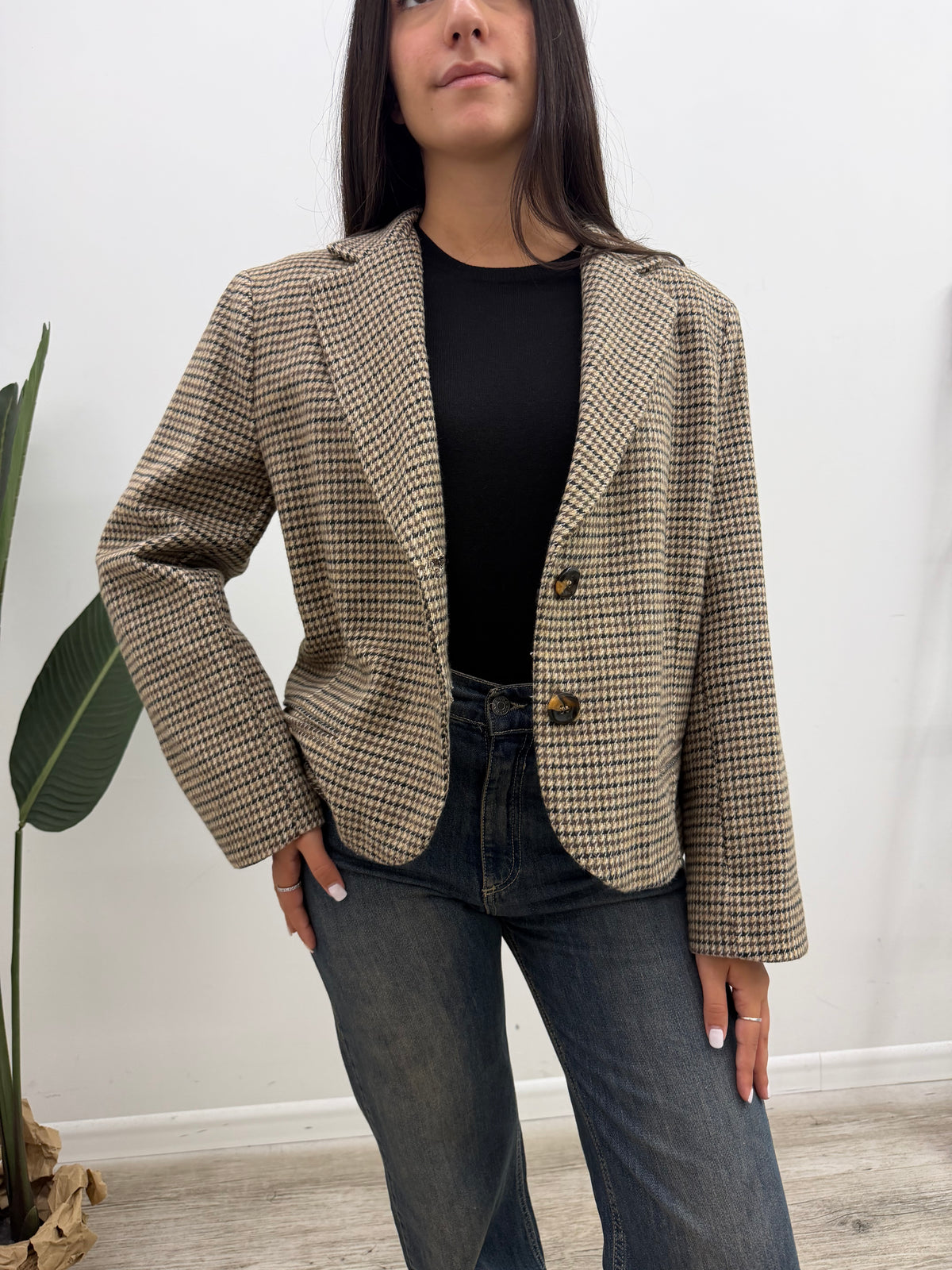 Haveone - Blazer Cropped Poule