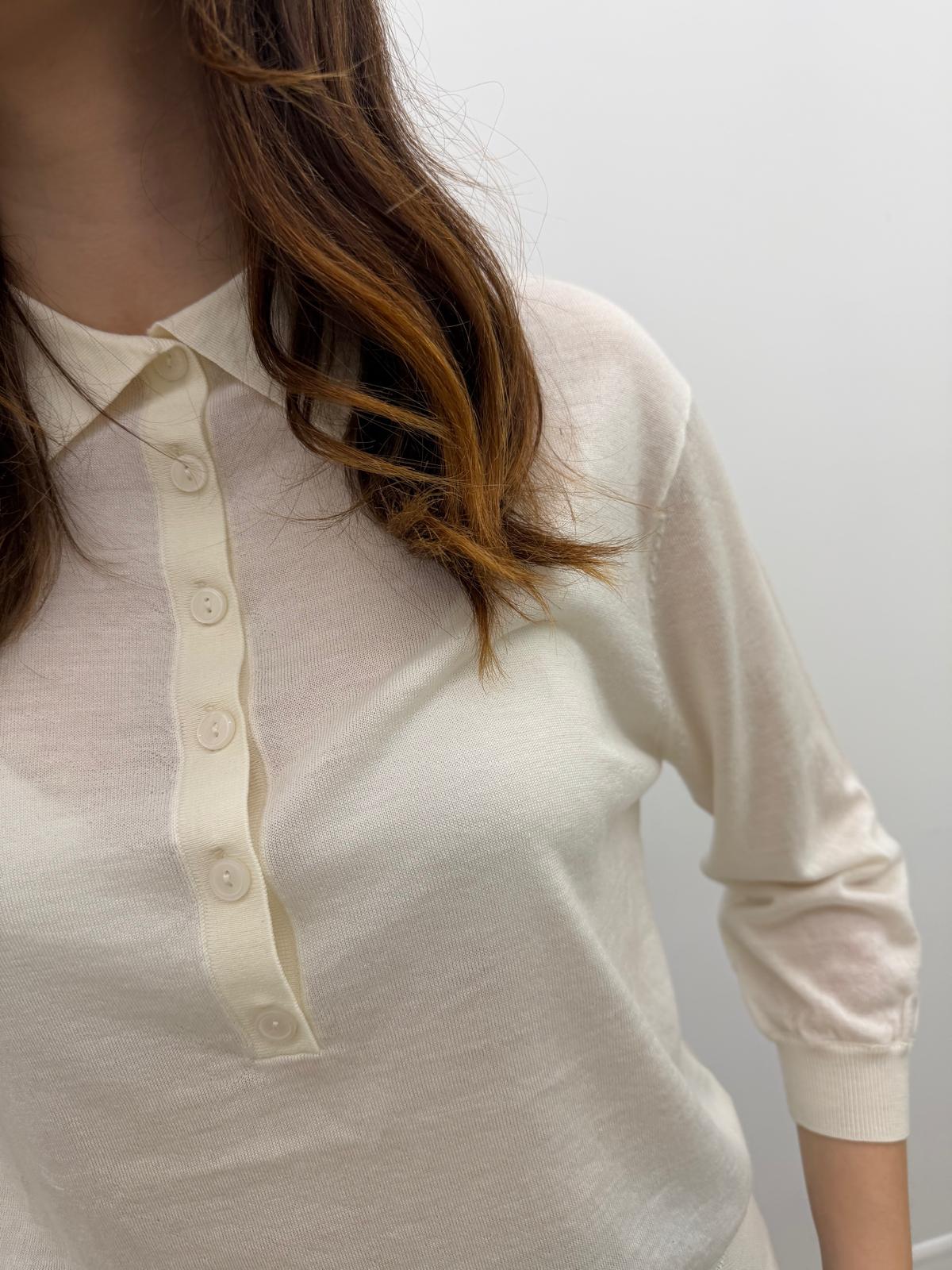 Vicolo - Pull Colletto Bottoni