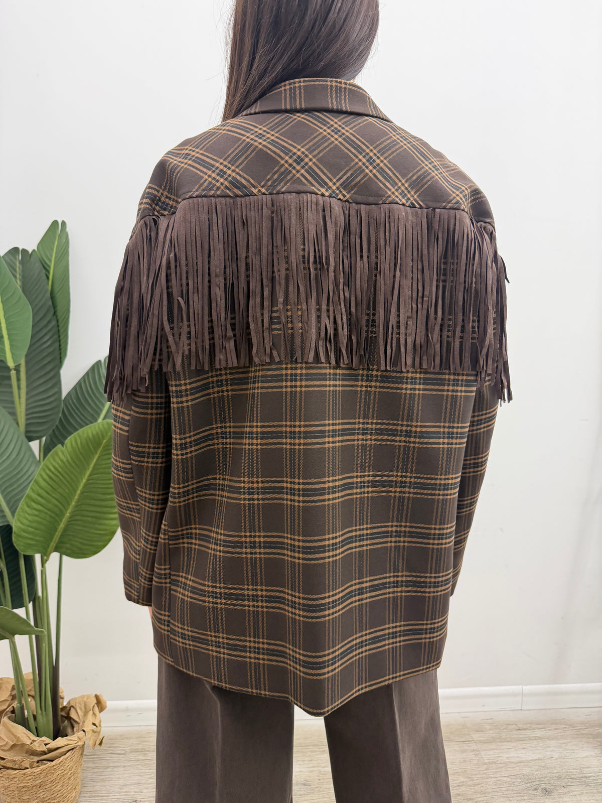 Haveone - Blazer Check Frange