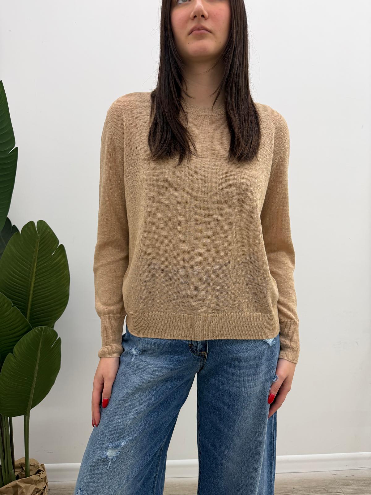 Tensione In - Pull Girocollo Fiammato