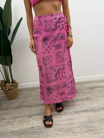 Vicolo - Set Bandana Pink