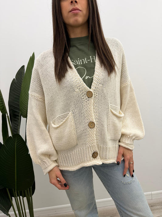 Haveone - Cardigan Bottoni